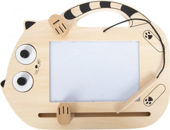 Magnetische Zeichentafel Katze