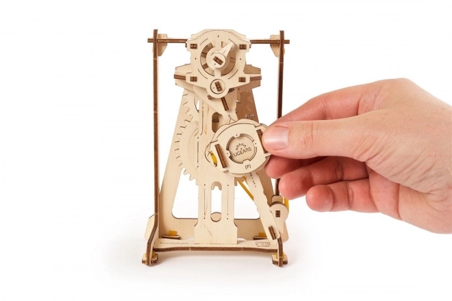 Ugears 3D Holzmechanik-Puzzle STEM Kyvadlomechanismus