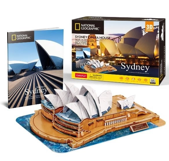 3D-Puzzle National Geographic Sydney