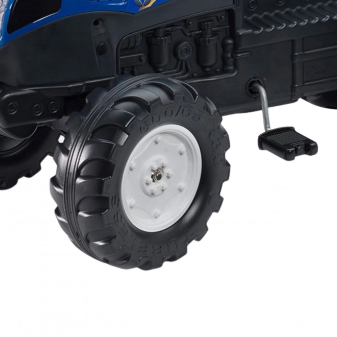 Trettraktor mit Anhänger New Holland für Kinder ab 3 Jahren