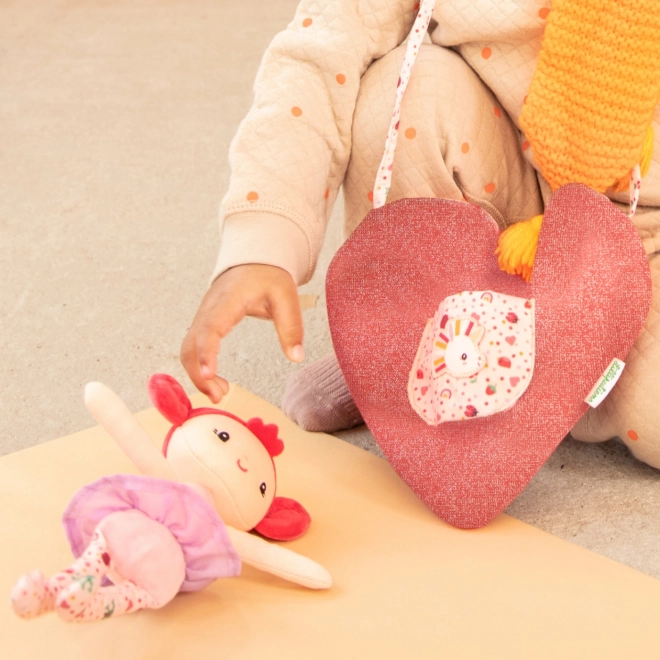 Lilliputiens Herzförmige Tasche mit Puppe Aline