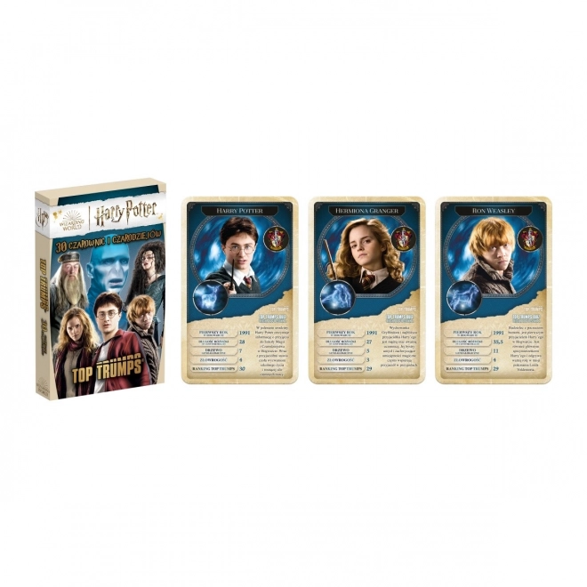 Top Trumps Harry Potter: 30 Hexen und Zauberer