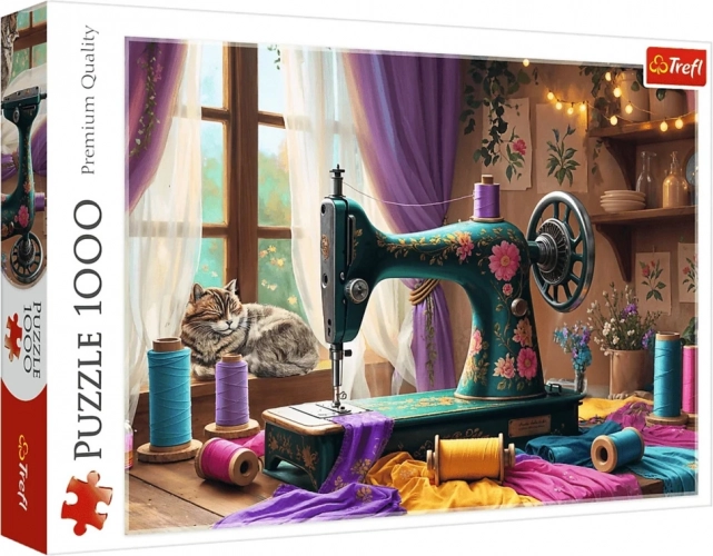 Puzzle 1000 Teile – Meine Schneiderei Trefl