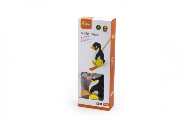 Viga Holzlauflernwagen Pinguin