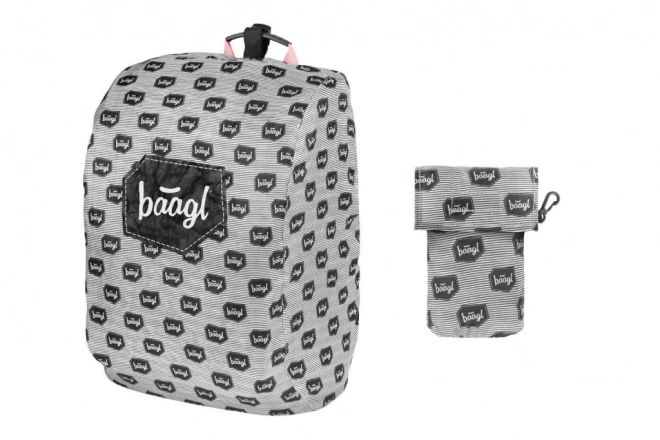 Baagl Schulrucksack Set mit Panda-Motiv