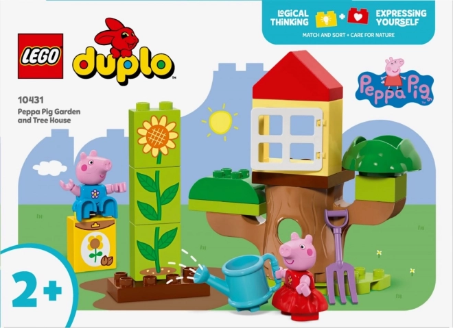 Duplo Peppa Wutz Garten und Baumhaus