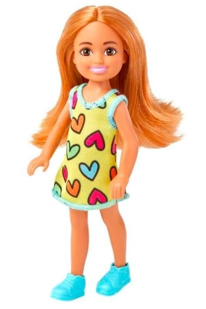 Barbie Chelsea Puppe mit Herzkleid