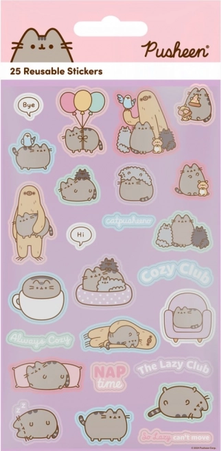 Aufkleber mit Pusheen-Motiv