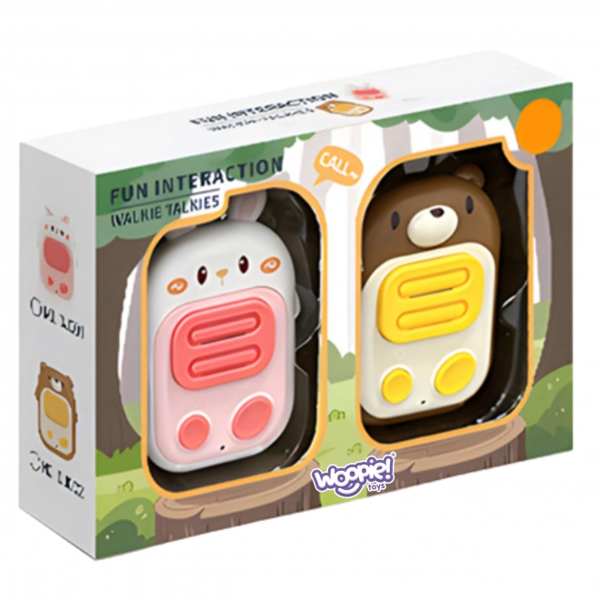 Woopie 2er Set Walkie-Talkie Spielzeug für Kinder