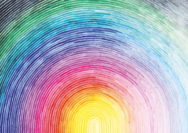 Puzzle Aufgehender Regenbogen 1000 Teile SCHMIDT