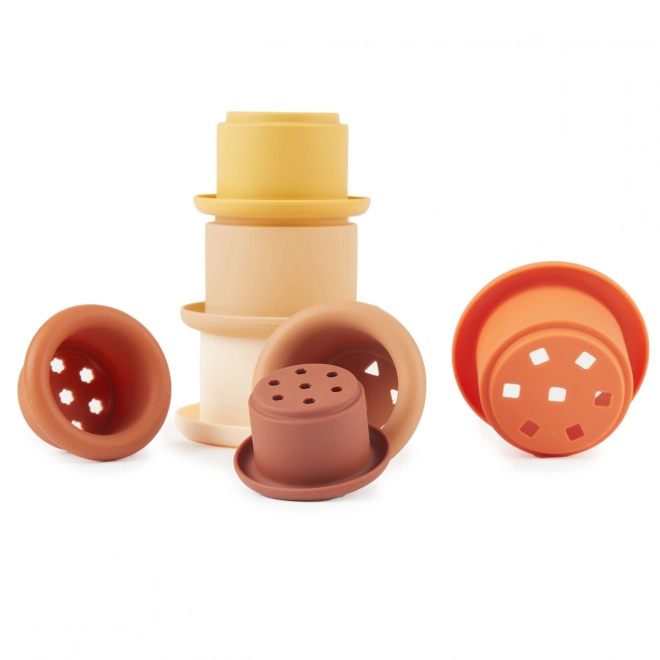 Bieco Silikon Stapelbecher Chocolate Bliss