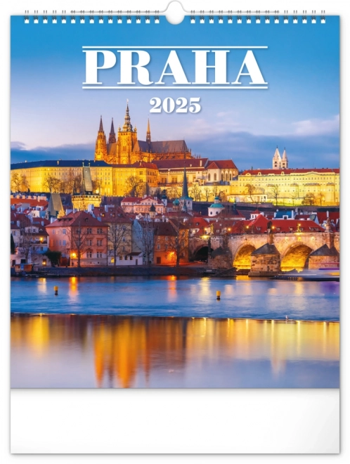 Wandkalender Prag 2025