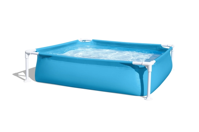 Robuste Konstruktion aus PVC und Stahl