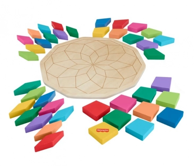 Holzpuzzle zur Förderung der Bildung Mandala