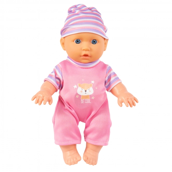 Erste Baby-Puppe mit Kinderwagen und Fütterset
