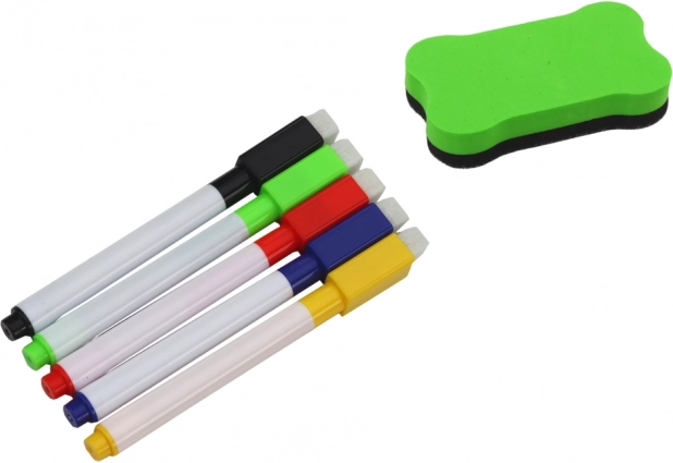 Alles für die weiße Tafel: Marker und Radierung