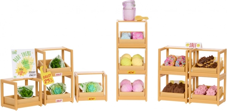 Modulare Regale und Marktplatz