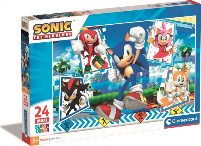 Maxi Puzzle Super Sonic