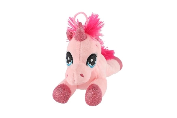 Liegender Plüsch-Einhorn 18 cm