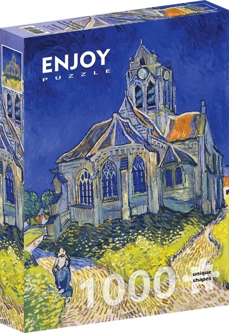 Enjoy Puzzle Vincent Van Gogh Kirche in Auvers-sur-Oise 1000 Teile