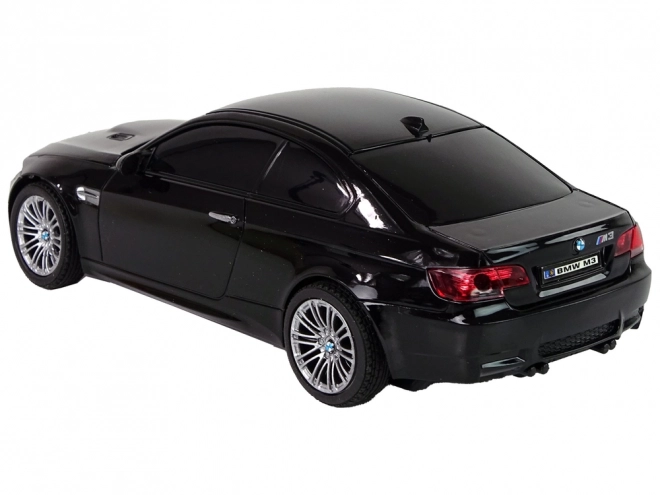 Ferngesteuertes BMW M3 Auto 1:28 Schwarz mit Leuchten