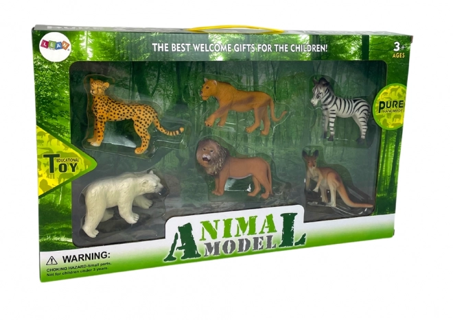 Figurenset Afrikas Wildtiere