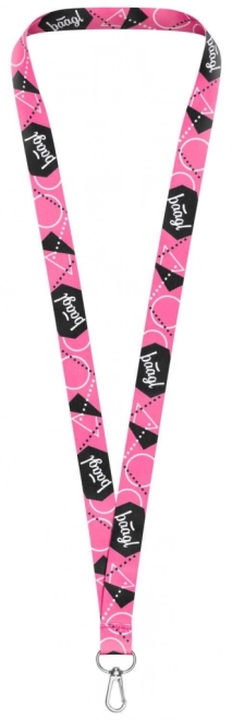 Baagl Langer Schlüsselanhänger - Lanyard, Rosa