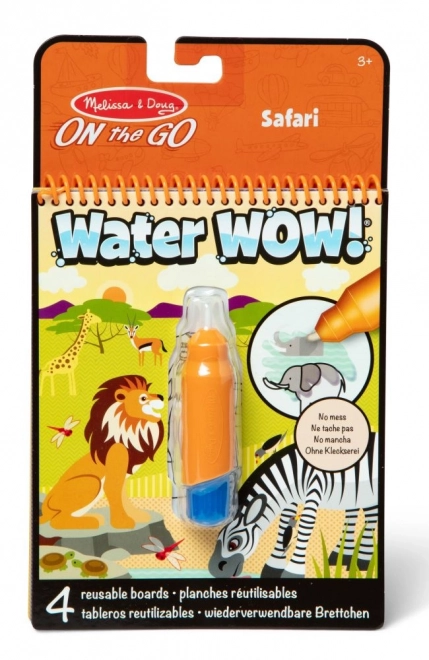 Safari Wasser-Malbuch WaterWow