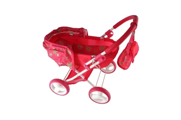 Tiefen Puppenwagen mit Tasche und Stauraum