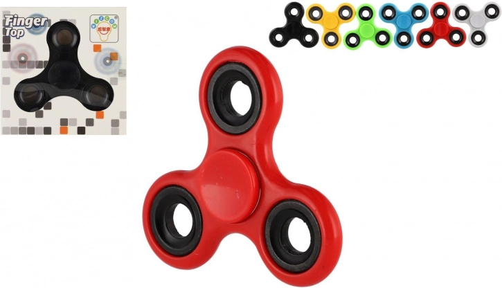 Fidget Spinner aus Metall und Kunststoff, 7 cm, Farbmix