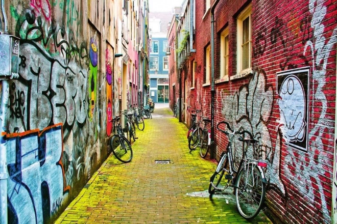 Ravensburger Puzzle Street Art in Amsterdam 3000 Teile