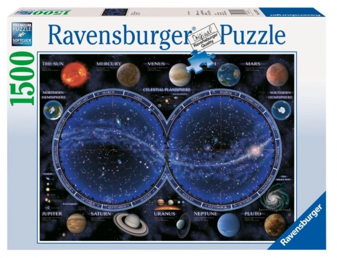 Ravensburger Puzzle Sternenkarte 1500 Teile