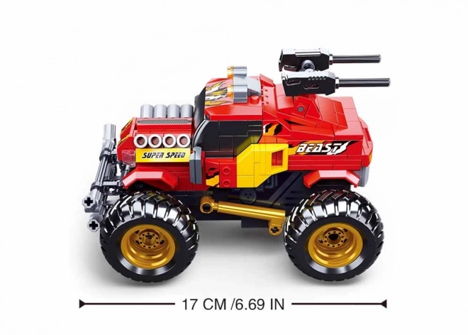 Sluban RC Roter Offroad Bausatz