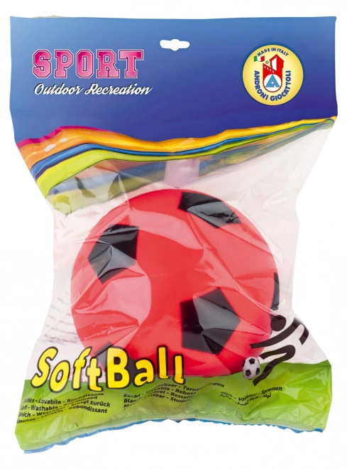 Androni Weicher Spielball 12 cm - Rot