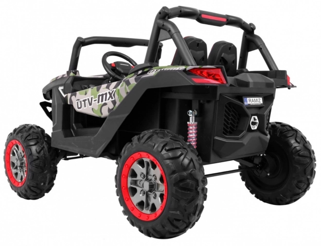Kinderwagen SuperStar Moro + Antrieb 4x4 + Fernsteuerung + Gepäckraum + MP3 LED + Türschloss