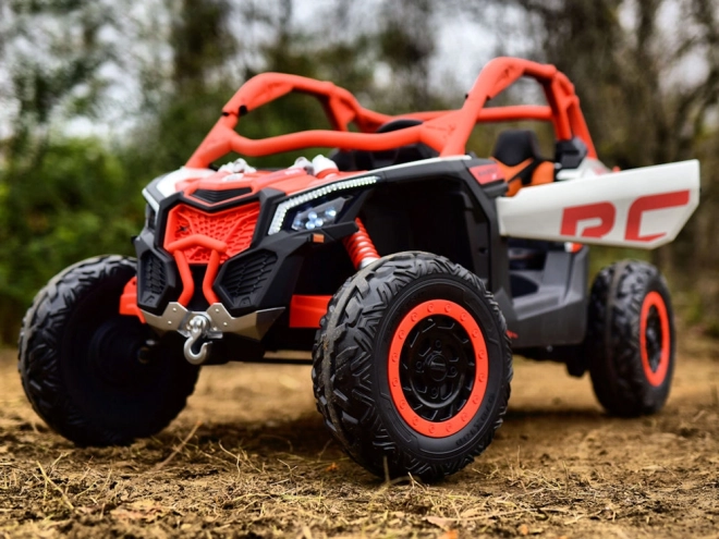 Großes Geländewagen Buggy Can-Am Maverick für 2 Personen – Schwarz