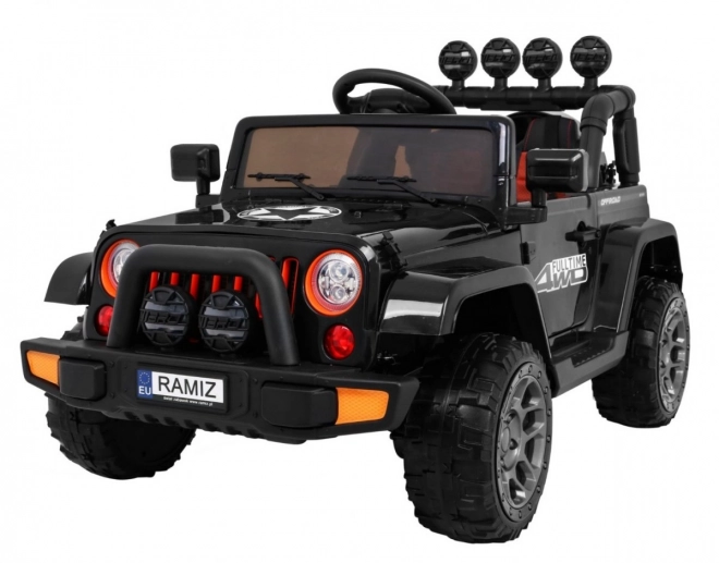 Geländewagen Full Time 4WD für Kinder mit 4x4 Antrieb, Fernbedienung und LED Audio