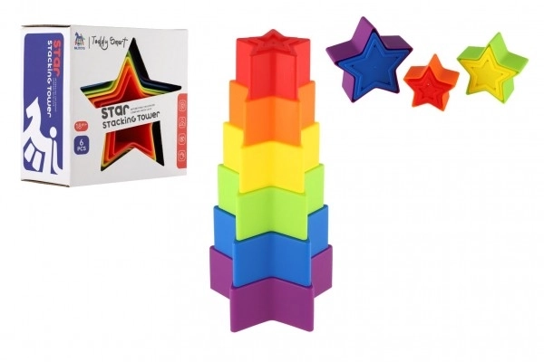 Bunte Sterneturm Bausatz
