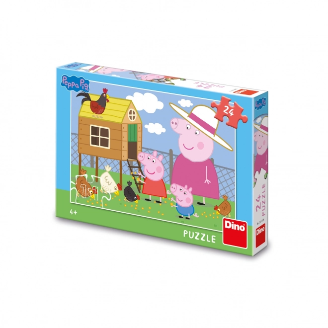 Puzzle Peppa Wutz 24 Teile