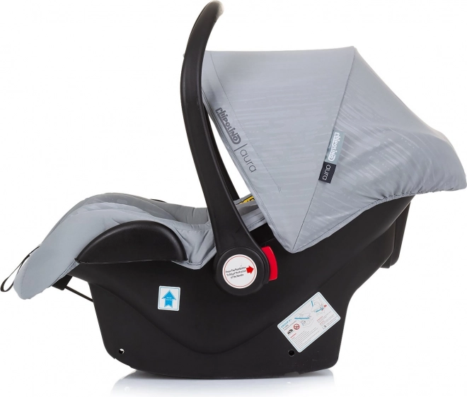 Chipolino Autokindersitz Aura i-Size Ash Grey