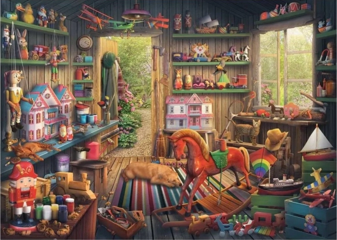 Ravensburger Puzzle Nostalgische Spielzeuge