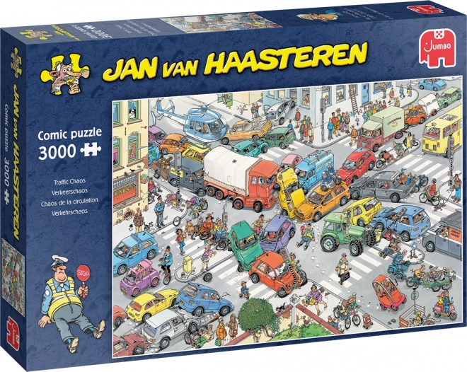 Jumbo Puzzle Verkehrschaos 3000 Teile