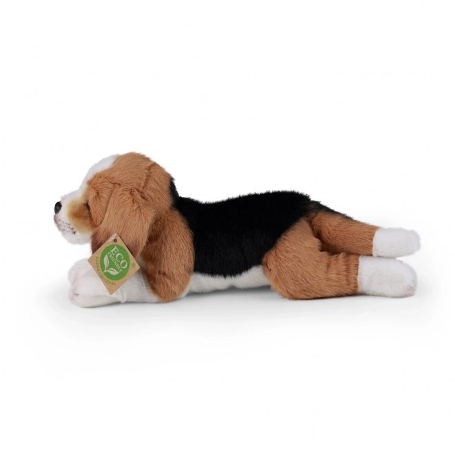 Kuscheltier Beagle liegend 20 cm umweltfreundlich