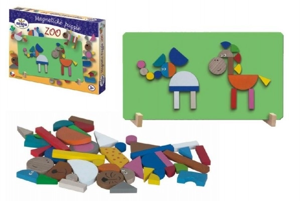 Magnetisches Puzzle ZOO für Kinder