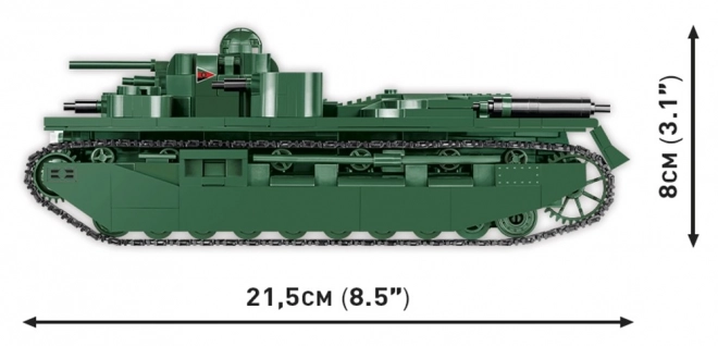 Cobi Großer Krieg Vickers A1E1 Independent Modellbau