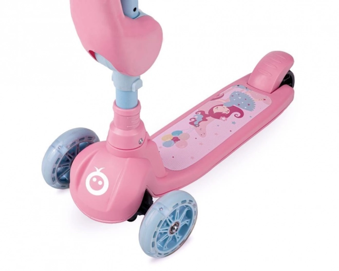 2-in-1 Balancier-Roller MoMi Kiuru Rosa