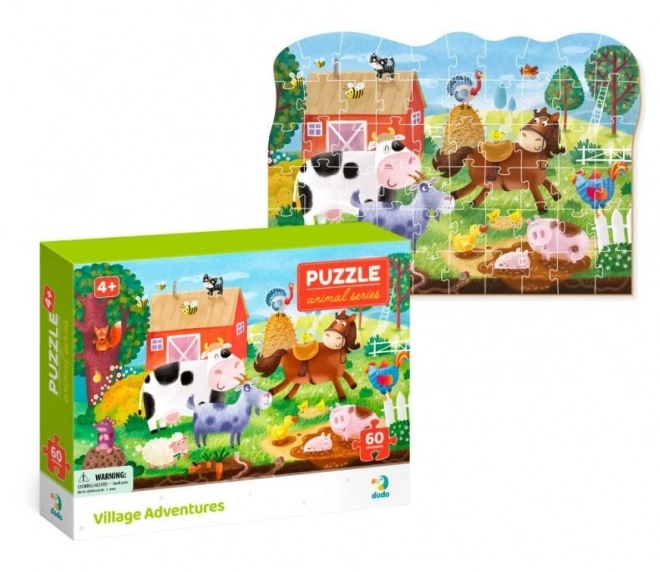 Puzzle Bauernhof 60 Teile