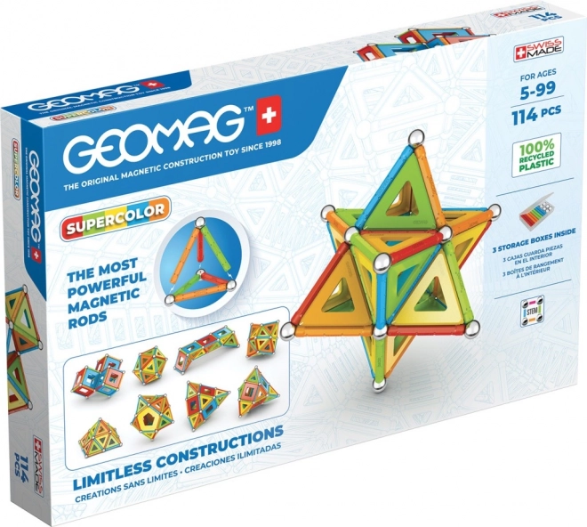 Geomag Supercolor Baukasten für Kinder