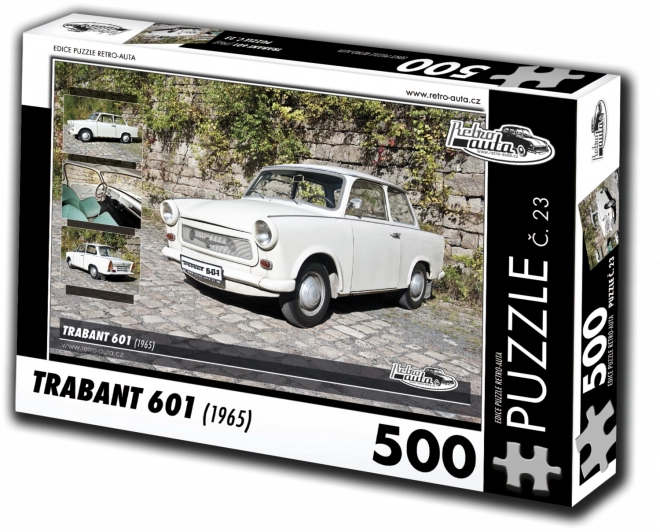 Puzzle Retro-Autos Trabant 601 (1965) – 500 Teile