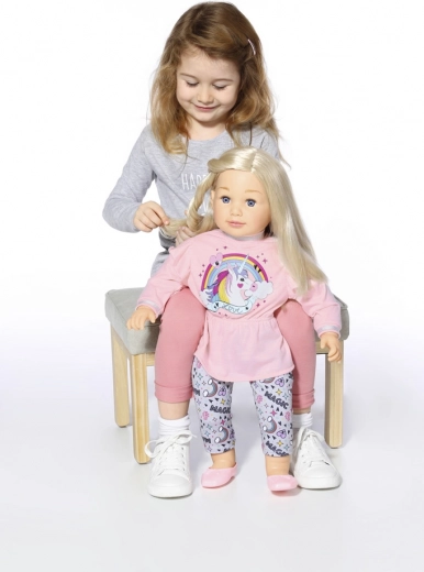 Lange blonde Haare für endlose Frisuren